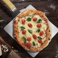 ПОСЛЕДЕН БРОЙ! Лопата за пица + включена силиконова ръкохватка, снимка 3 - Прибори за хранене, готвене и сервиране - 41716783