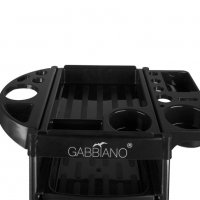 Фризьорска количка Gabbiano FX11-B - 40 х 30 х 95 см, снимка 2 - Фризьорски принадлежности - 34255858