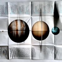 плакат на нешънъл джиографик National Geographic-Слънчевата система, снимка 2 - Други - 40065940