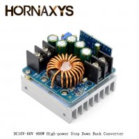 15А DC-DC 400W понижаващ високоволтов MPPT контролер 400W Step Down Buck Converter DC 10V-60V  , снимка 5 - Друга електроника - 39545325