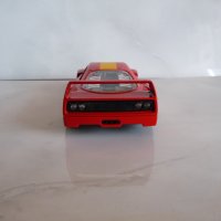 Ferrari F40 Bburago Ферари Ф40 колекционерска количка Италия, снимка 4 - Колекции - 41603148