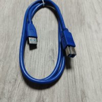 Кабел USB 3.0 AM/BM 1M, снимка 1 - Кабели и адаптери - 39143733