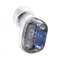 BASEUS безжични / bluetooth слушалки TWS Encok True WM01 бяло/лилаво, снимка 8 - Безжични слушалки - 35944863