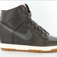 високи кецове Nike Dunk Sky Hi  Brown High Top  номер 41, снимка 3 - Маратонки - 39860982