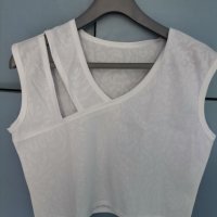 Интересен модел блузка, снимка 1 - Тениски - 41549647
