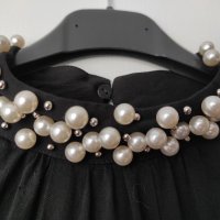 НМ широка клоширана рокля с перли, снимка 9 - Рокли - 31390509