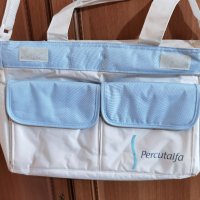 Чанта за детска количка в бяло и синьо, снимка 2 - Други - 40901964