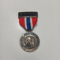 норвежки сребърен медал с маркировка , снимка 6 - Антикварни и старинни предмети - 42138642