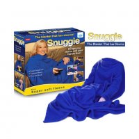 0731 Одеяло от микроплюш с ръкави SNUGGIE, снимка 3 - Други стоки за дома - 34581651