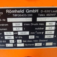 Хидравличен агрегат Römheld 6816 Hydraulic Power Units 380VAC, 160Bar, снимка 2 - Резервни части за машини - 42221511