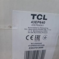 43”TCL 43EP640 4K Smart Android със счупен екран на части, снимка 2 - Телевизори - 38979975