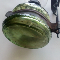 Стара газена лампа, /№5/ комплект със стъклото., снимка 7 - Антикварни и старинни предмети - 44930812
