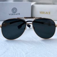 Versace VE2236 мъжки слънчеви очила авиатор унисекс дамски, снимка 6 - Слънчеви и диоптрични очила - 41939999