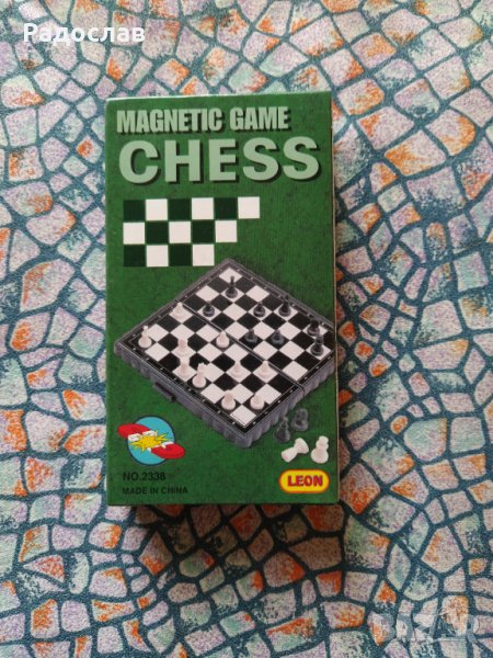 магнитен мини шах LEON, снимка 1
