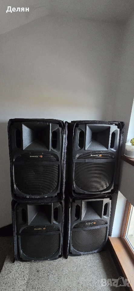 Продавам тонколони Montarbo 17p 600w 4бр., снимка 1