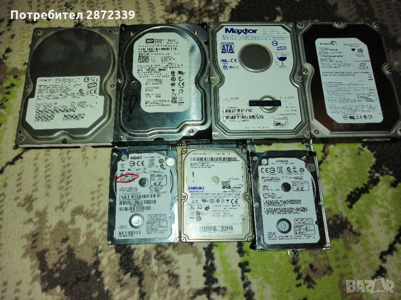 Твърди дискове за настолен компютър и лаптоп, снимка 1