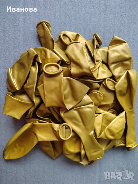 Балони Металик - Златен цвят - Gold, снимка 1