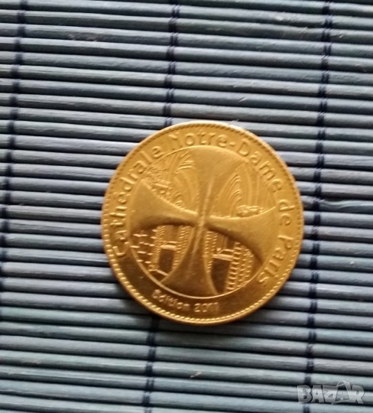 Плакет катедрала Нотр Дам Париж, снимка 1