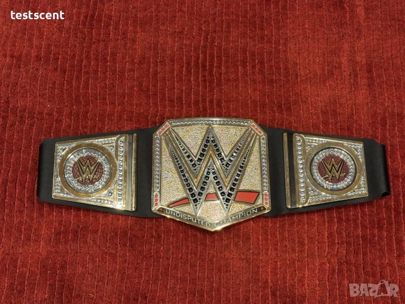 Шампионски пояс WWE Undisputed World Heavyweight Championship световната титла Mattel belt колан, снимка 1