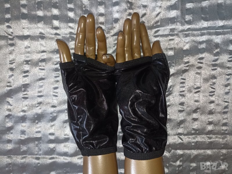 Ръкавици с отворени пръсти- нови от еко кожа , снимка 1