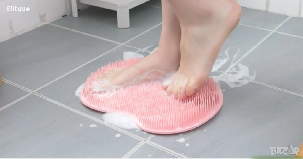 Хигиенно пособие за по-добро почистване и масаж на гърба по време на къпане, снимка 1