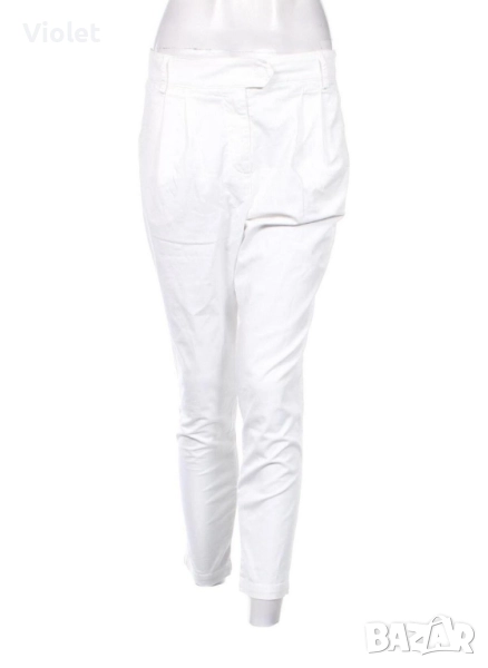 Марков дамски бял панталон Rossodisera, снимка 1