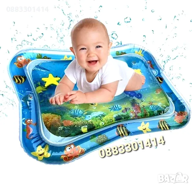 Бебешки матрак Килим за игра Морско дъно , снимка 1