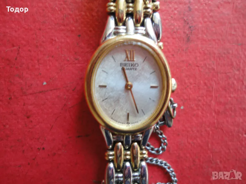 Дамски часовник Seiko Quartz 2P-5B00 RO , снимка 1