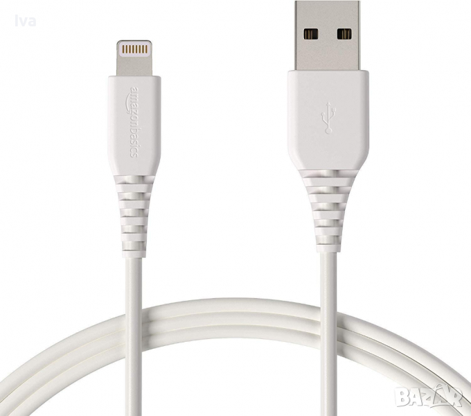Нов Lightning-USB, MFI сертифициран кабел за айфон, iPhone, iPad 1,80м, снимка 1