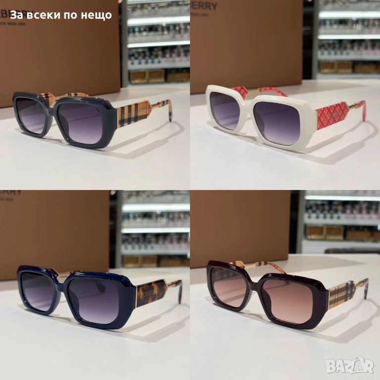 Burberry Слънчеви Очила С UV400 Защита😎С ПОДАРЪК🎁Калъф - Налични Различни Цветове Код SK717, снимка 1