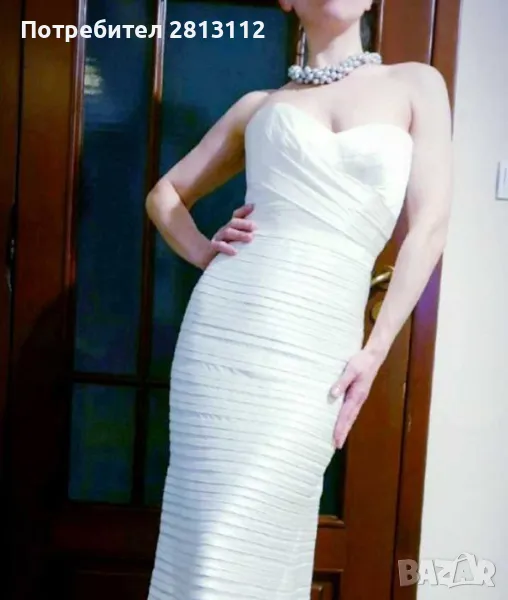 BCBGMaxAzria Нова дизайнерска сватбена/вечерна/официална рокля XXS., снимка 1