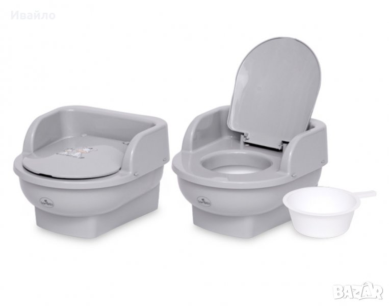 Гърне трон LORELLI ZEBRA GREY, Сив, снимка 1