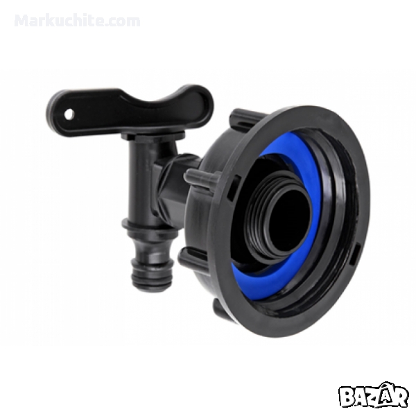 Кран за IBC бидон с канелка, снимка 1