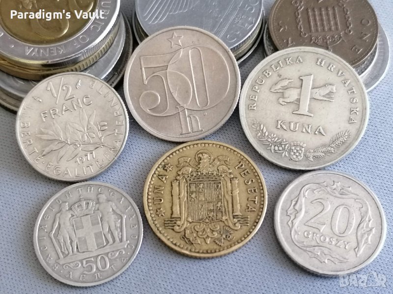 Лот от 6 монети - Европа | 1966г. - 1996г., снимка 1