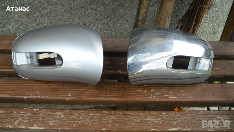 Огледала/ пластмасовата част от тях - корубата/ -ляво и дясно за Мерцедес ML W 163, снимка 1