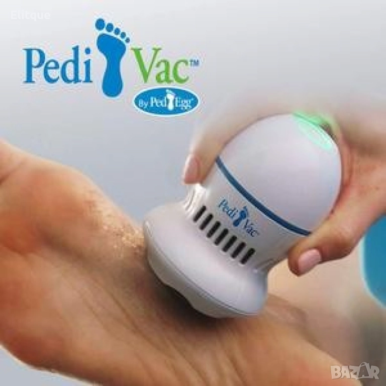 Уред за премахване на загрубялата кожа с вграден вакуум Pedi vac, снимка 1