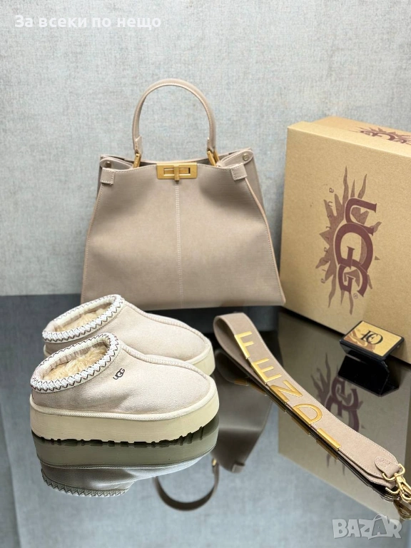 UGG Дамски Меки И Топли Боти🔝Меки И Топли Чехли🔝Дамска Чанта Код SK771, снимка 1