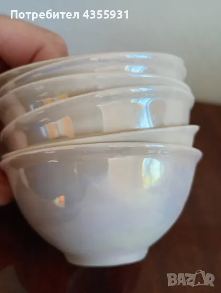 Узбекистан стар руски порцелан порцеланов сервиз за чай пиала пиали ссср , снимка 1