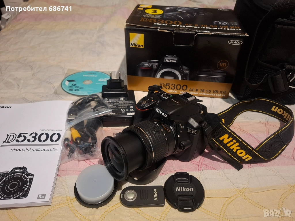 Фотоапарат Nikon D5300, снимка 1