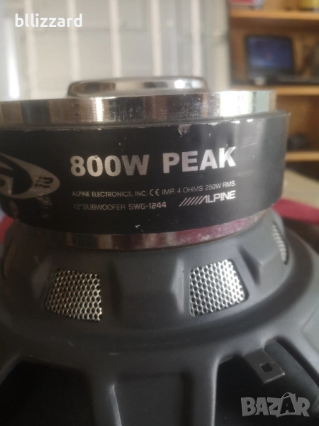 ALPINE SVG-1244/За пренавиване, снимка 1