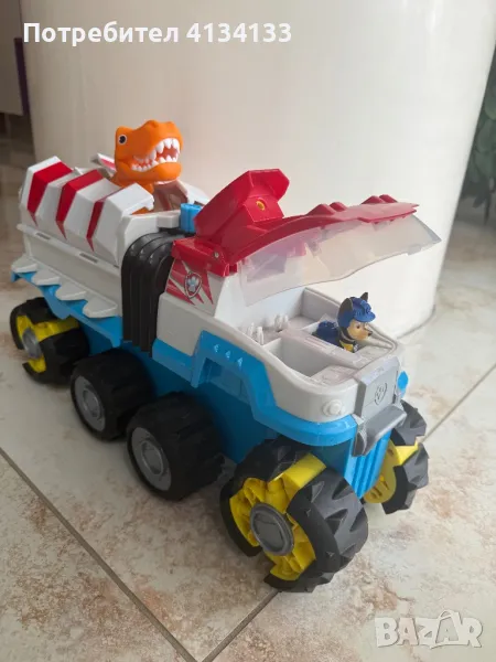 Пес Патрул Дино камион , снимка 1