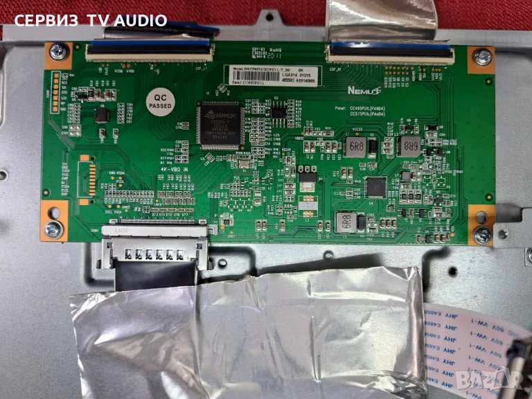 T con board N4TP495UHDPU1L-T_B0,TV ARIELLI LED-50S214T2UHD, снимка 1
