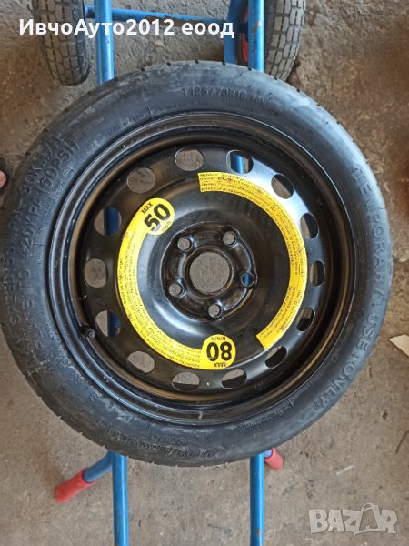 Резервна гума патерица 16' vw seat skoda 5x112 , снимка 1