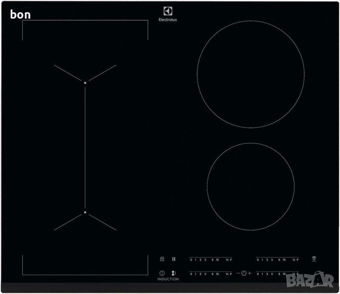 Индукционнен плот Electrolux LIV63443 Bridge, снимка 1