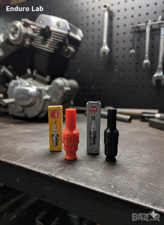 Кутия за резервна свещ ENDURO LAB PRO – Защита и сигурност на трасето, снимка 1