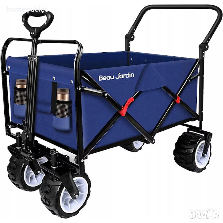 ПРОМОЦИЯ Сгъваема мултифункционална количка BEAU JARDIN DA069, снимка 1