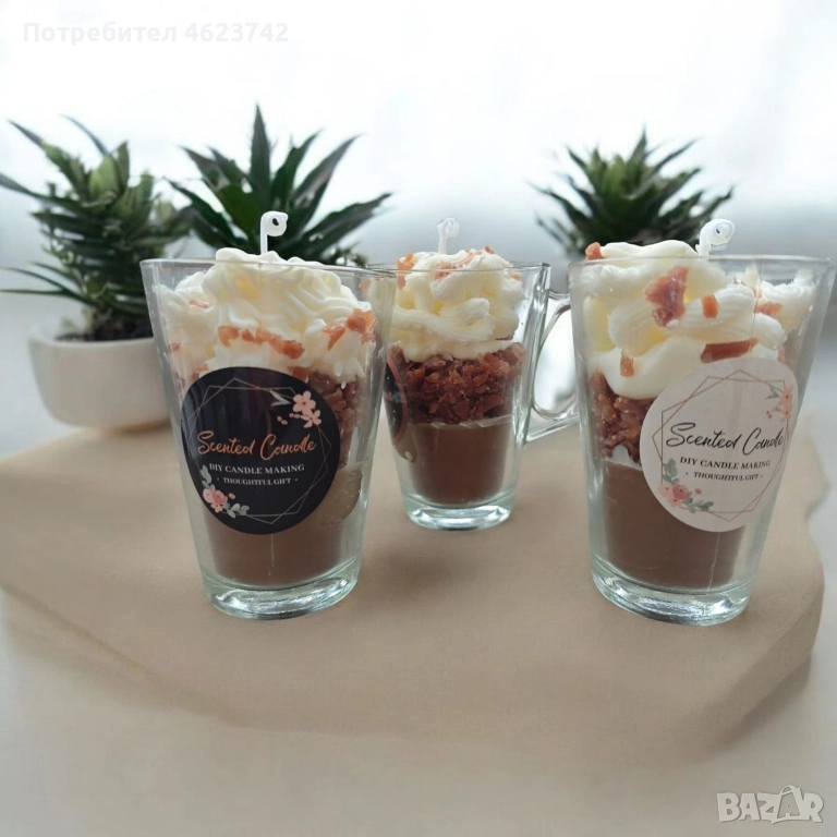 Ароматна свещ в чаша, снимка 1
