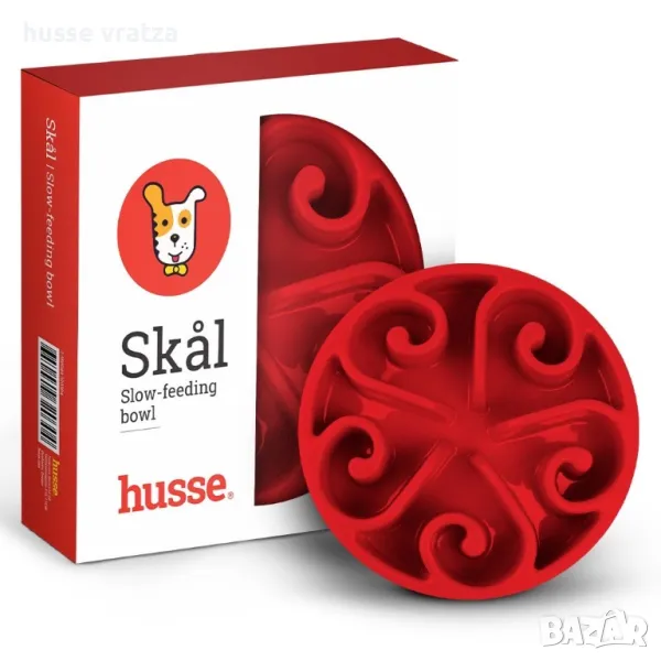 Купа за бавно хранене за по-лакоми кучета Husse, снимка 1