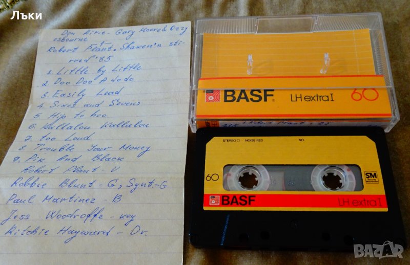 Аудиокасети BASF с рок музика. , снимка 1