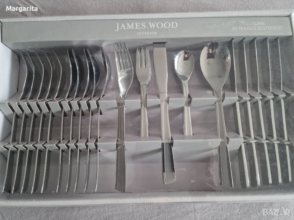 Нов комплект прибори за хранене-30 части, снимка 1